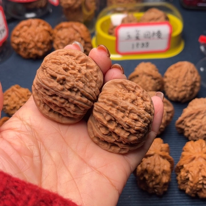 吊坠文玩核桃43四座楼全品