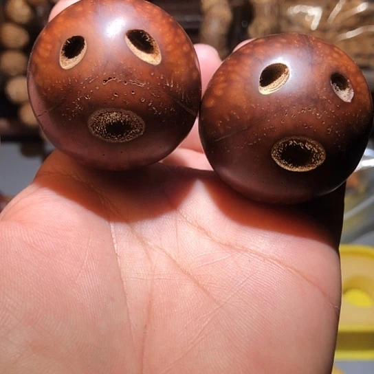 橄榄核把件库克手把件