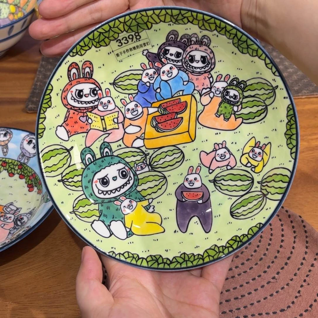 瓷片手工制作工艺制作3398