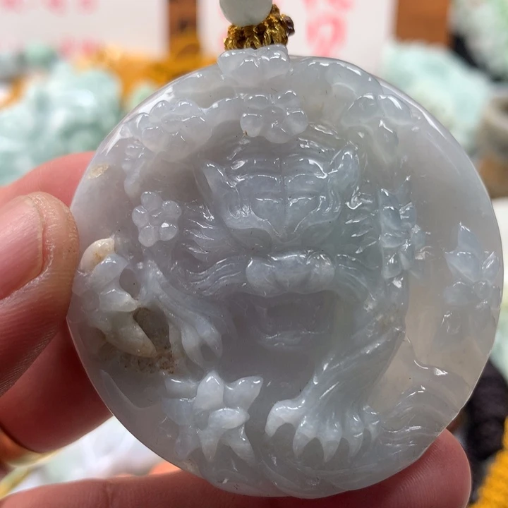 颈饰未镶嵌翡翠保真天然a过翡翠