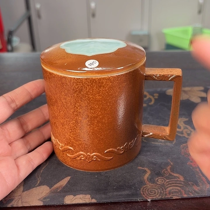 龙泉云间青瓷小米茶器