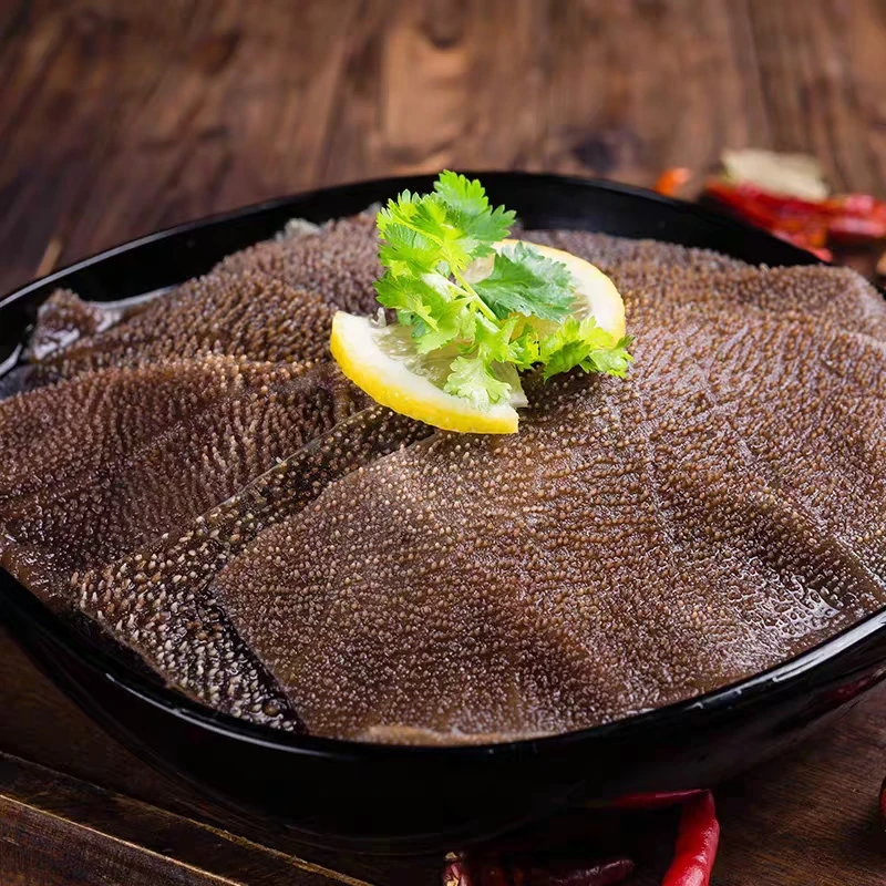 清真牛景林火锅毛肚家庭装黑毛肚3斤2斤1斤 固形物含量50%以上