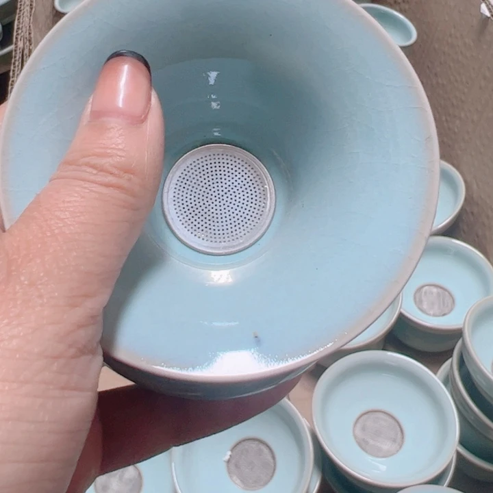 杯汝瓷原产地生产瑕品