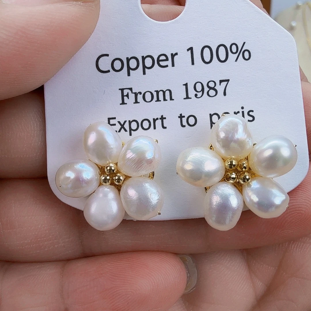 耳饰淡水珍珠未镶嵌