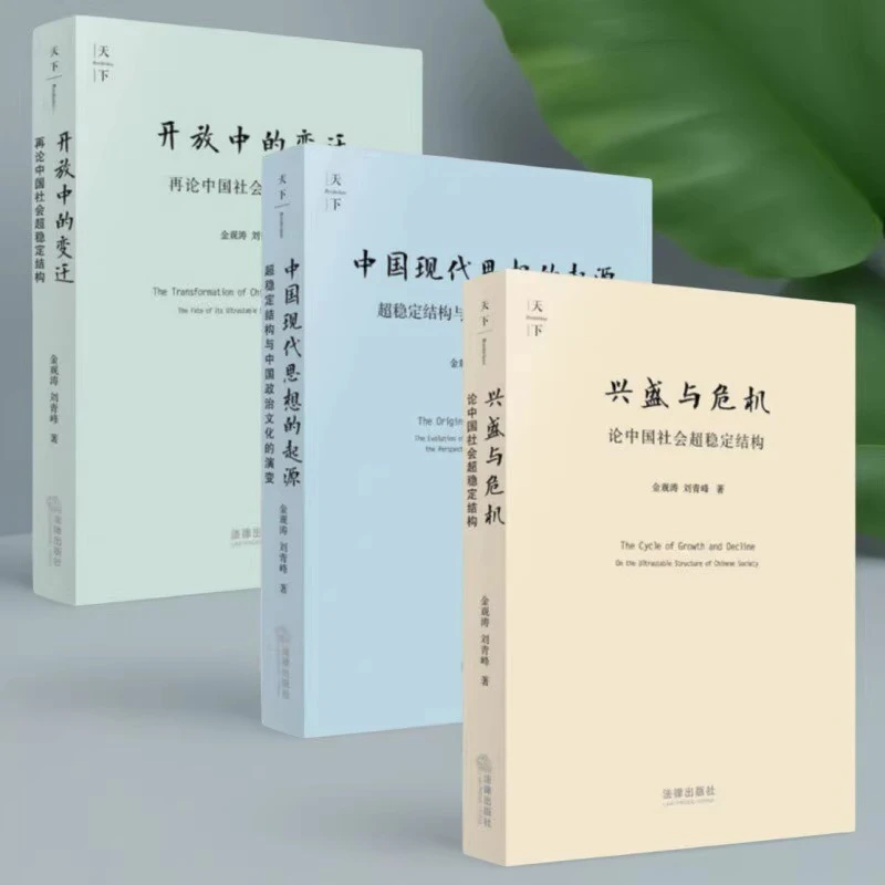 开放中的变迁+兴盛与危机+中国现代思想的起源 金观涛刘青峰作品