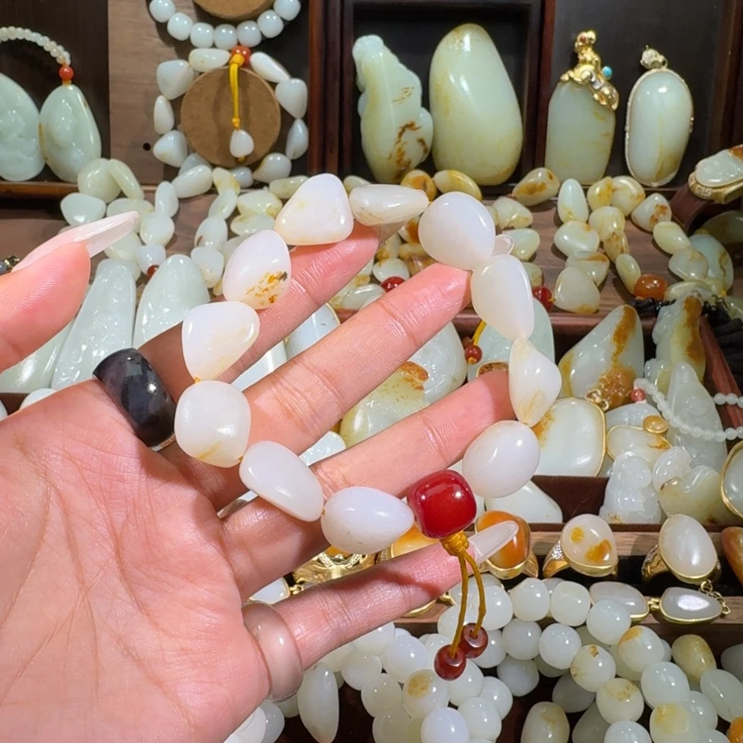 和田玉（子料）未镶嵌手链