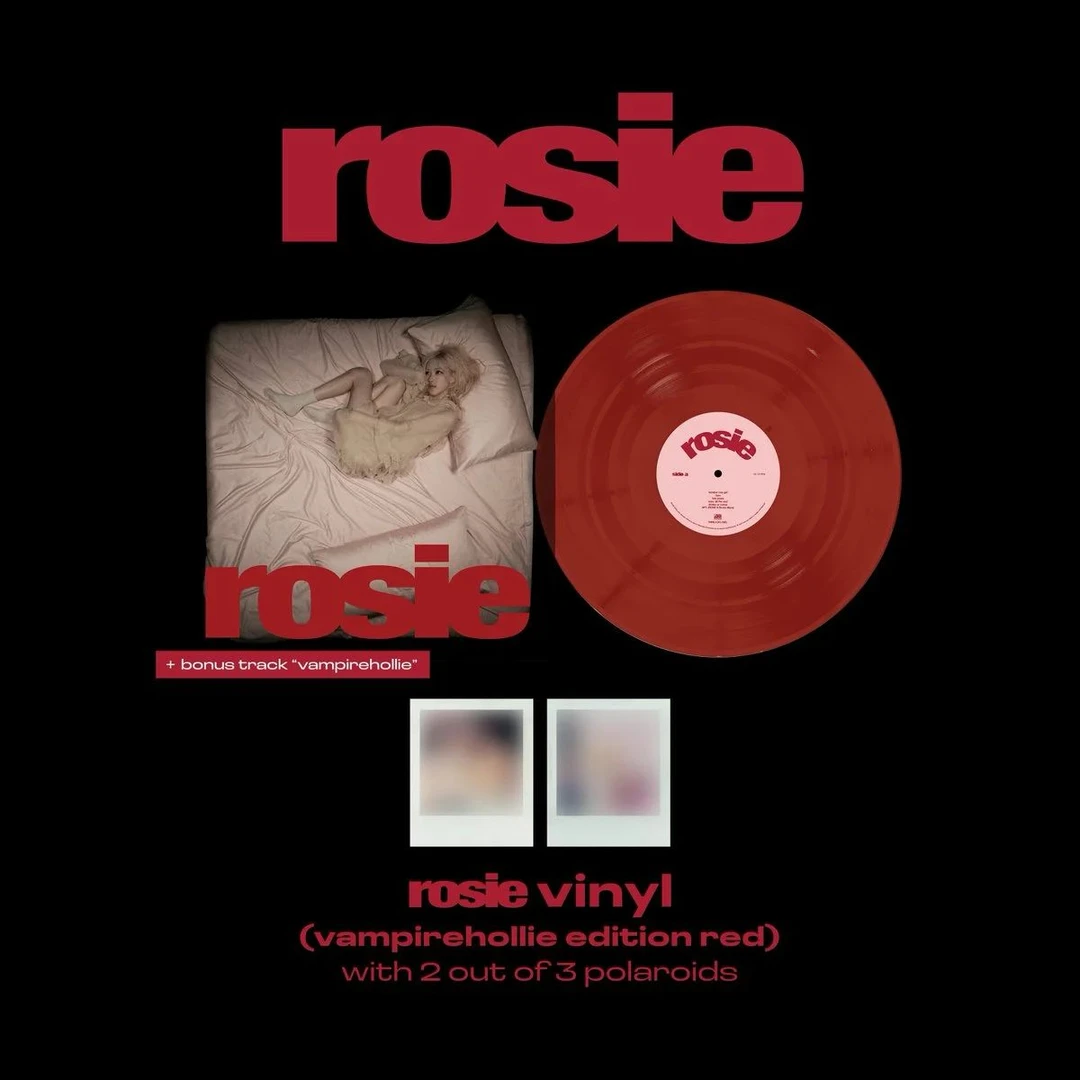 朴彩英Rose-Rosie红胶Vampirehollie Edition黑胶唱片 少量