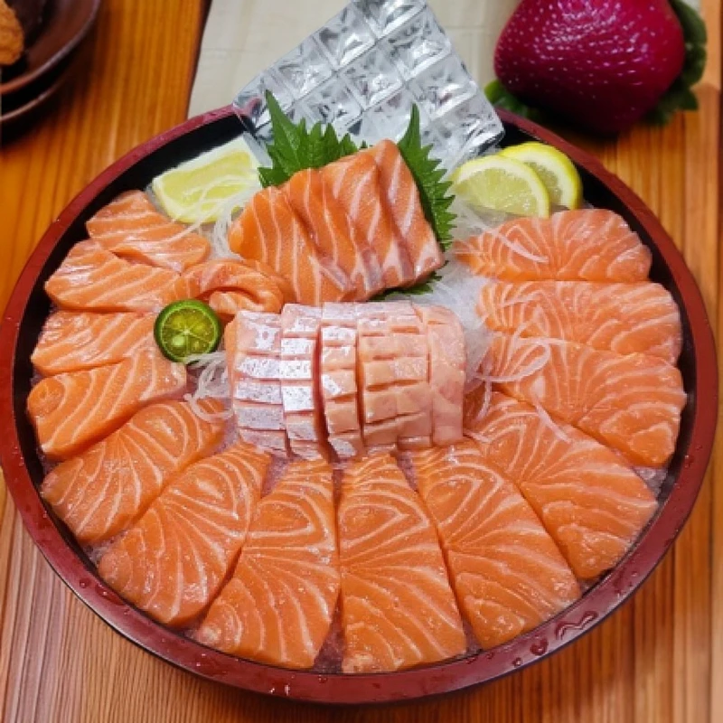 挪威三文鱼中段➕鱼腩500克