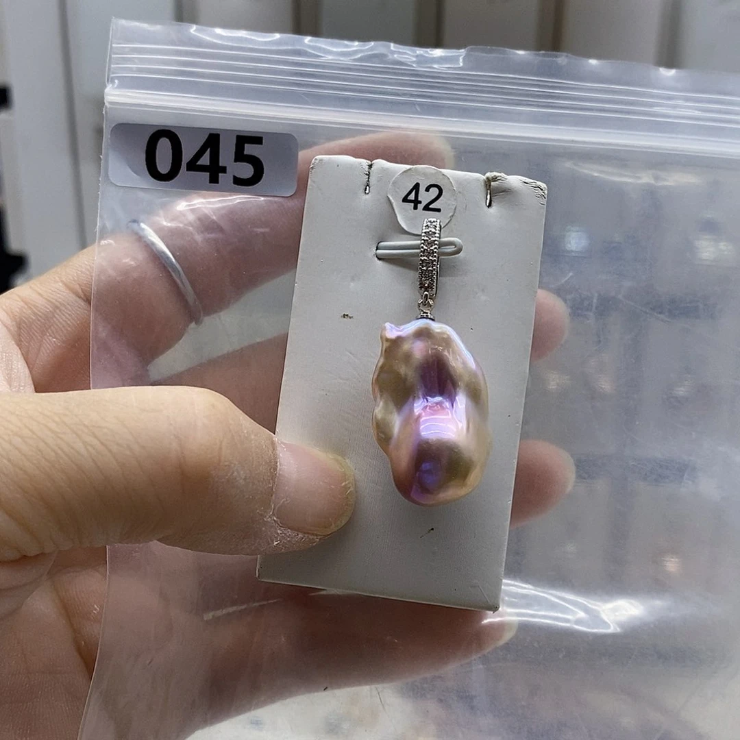 颈饰合金淡水珍珠