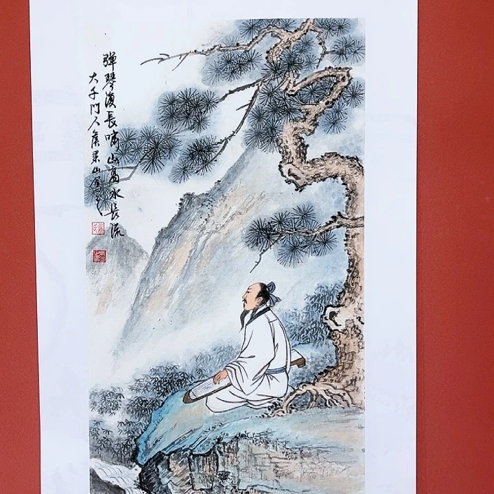 国画侯果山老师朵