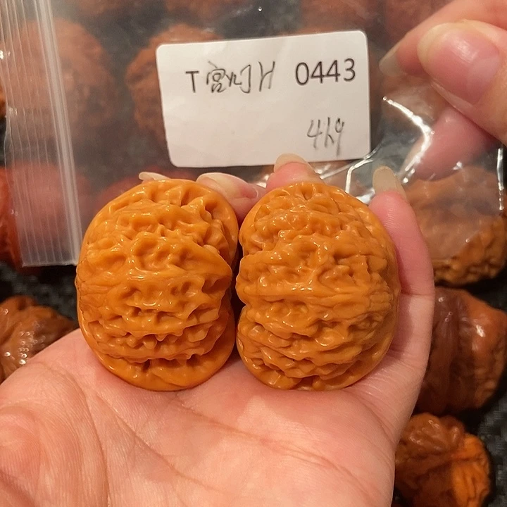 m***马文玩核桃吊坠宫灯41.9