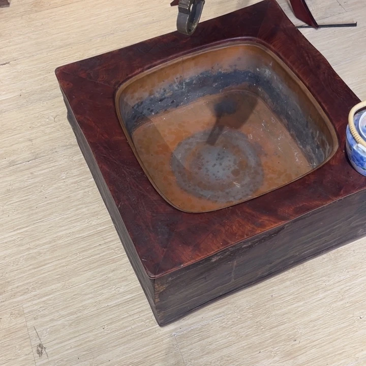 木中古工艺品摆件