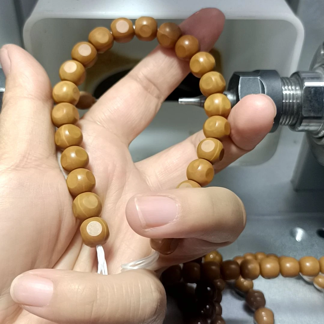 猴头核桃吊坠原皮原色六方