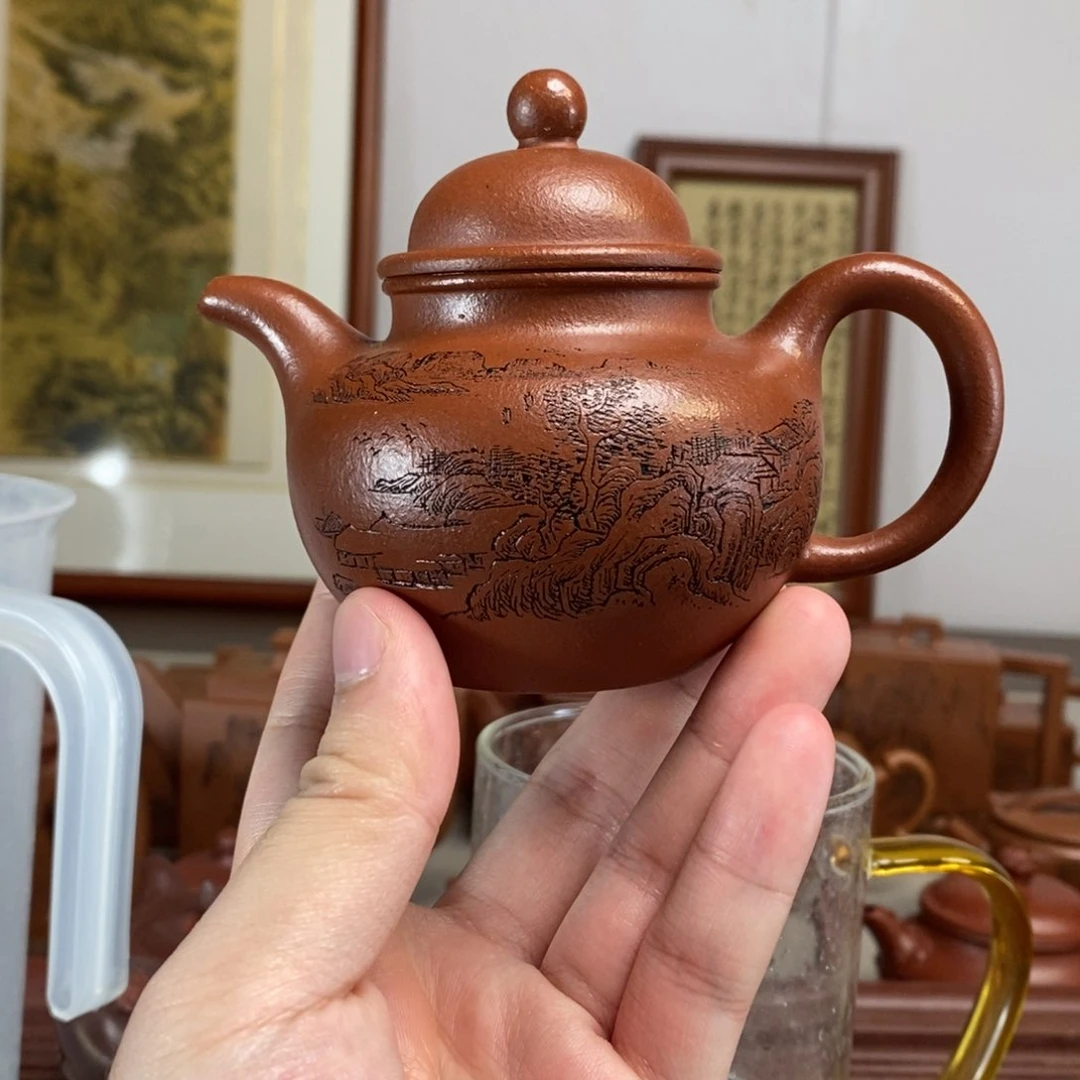 茶壶紫砂原矿泥料传统工艺制作