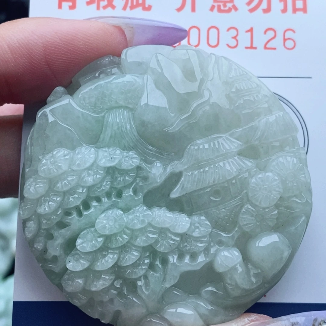 吊坠(不含链)未镶嵌翡翠