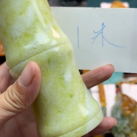 岫玉挂件未镶嵌霖***姥挂件