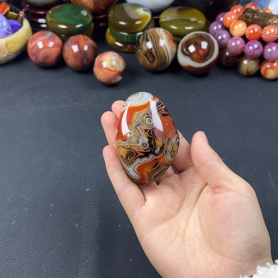 未镶嵌玛瑙/玉髓珠宝奇石静