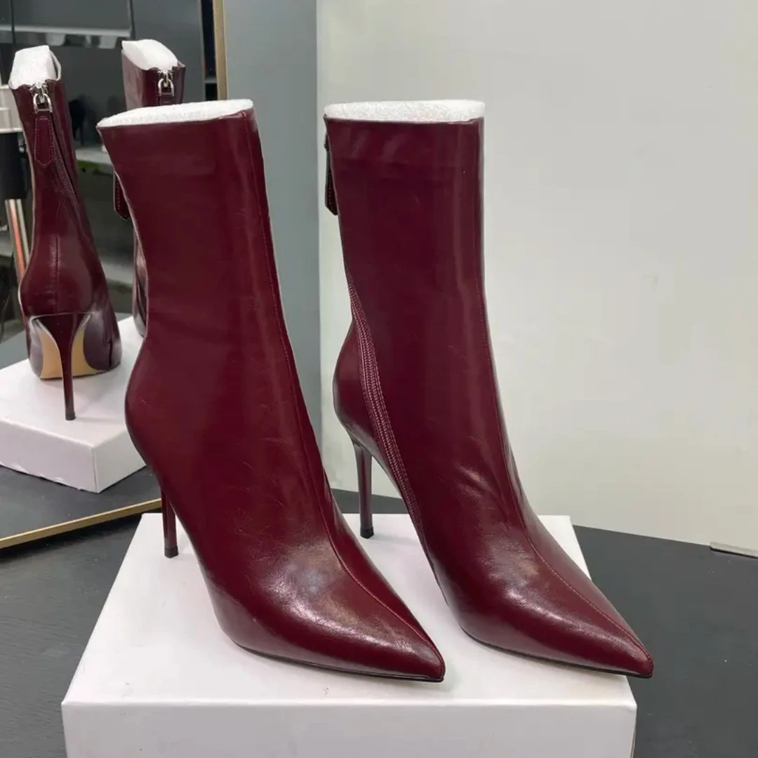 时装靴新款 时尚潮流爆款 中靴美美哒