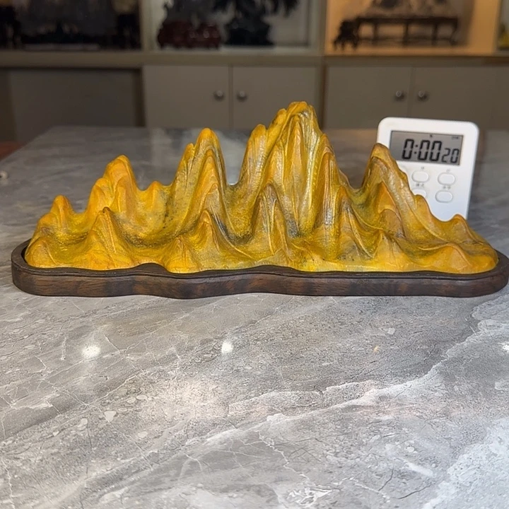 诲***倦奇石茶宠鱼缸文房摆件