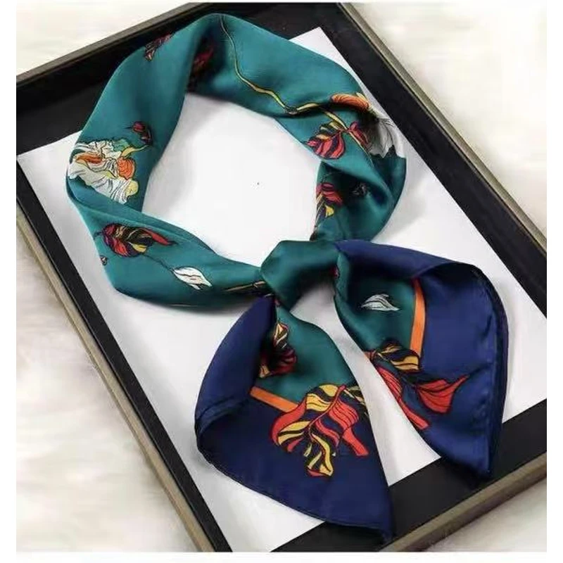 银杏飘香u324优雅高端丝巾彰显魅力方巾70*70