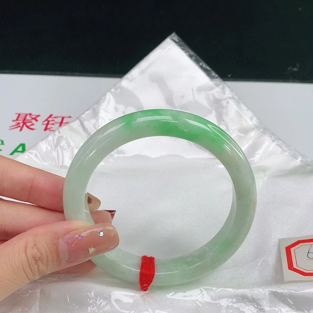未镶嵌手镯翡翠 60+圈
