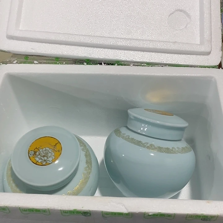 罐（不带礼盒）陶瓷储物罐茶叶罐