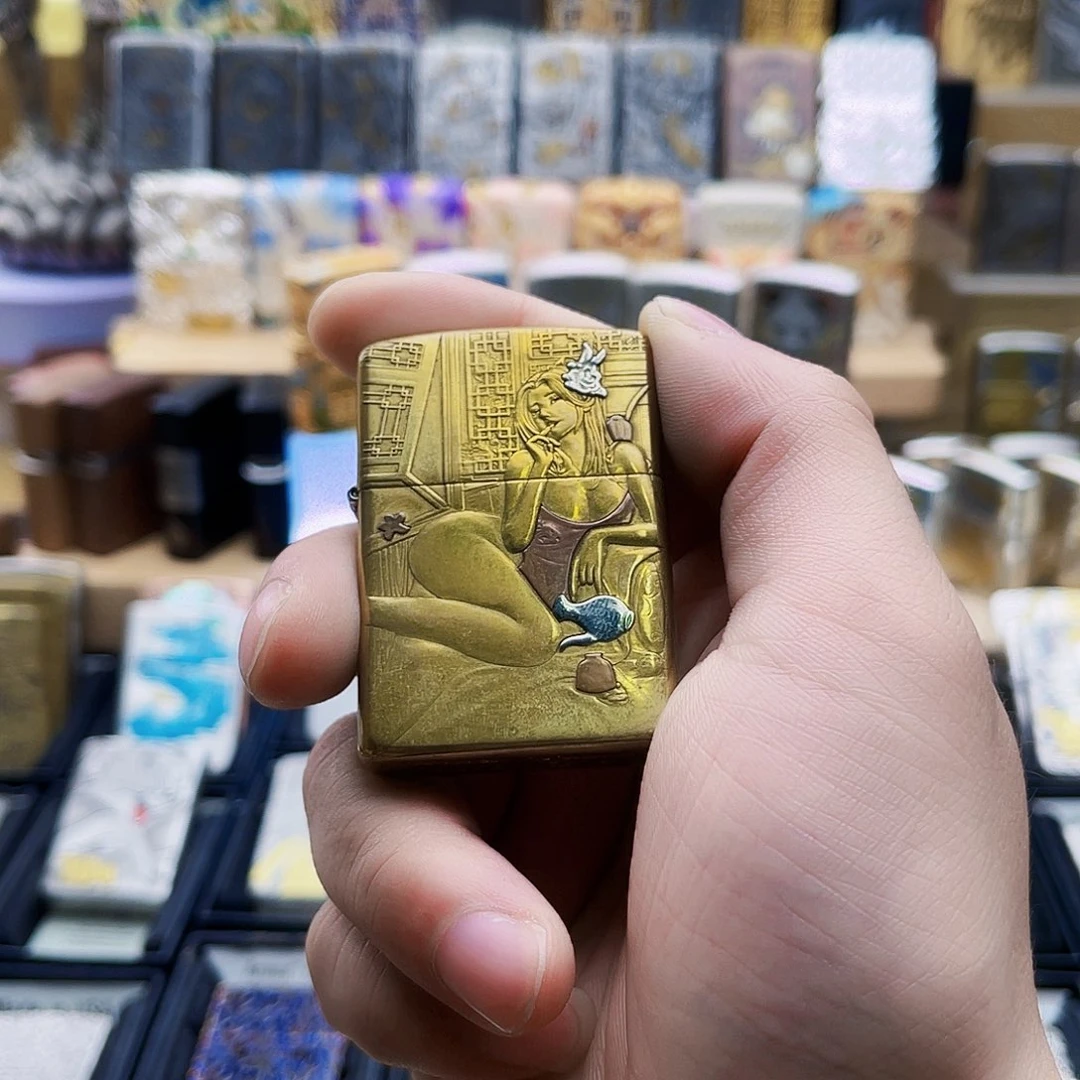 请***。铜钢纯银赞金潘金莲二代