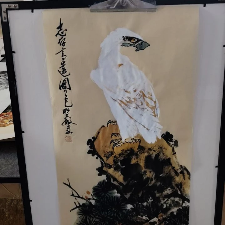 国画张圣敏老师纯手绘作品