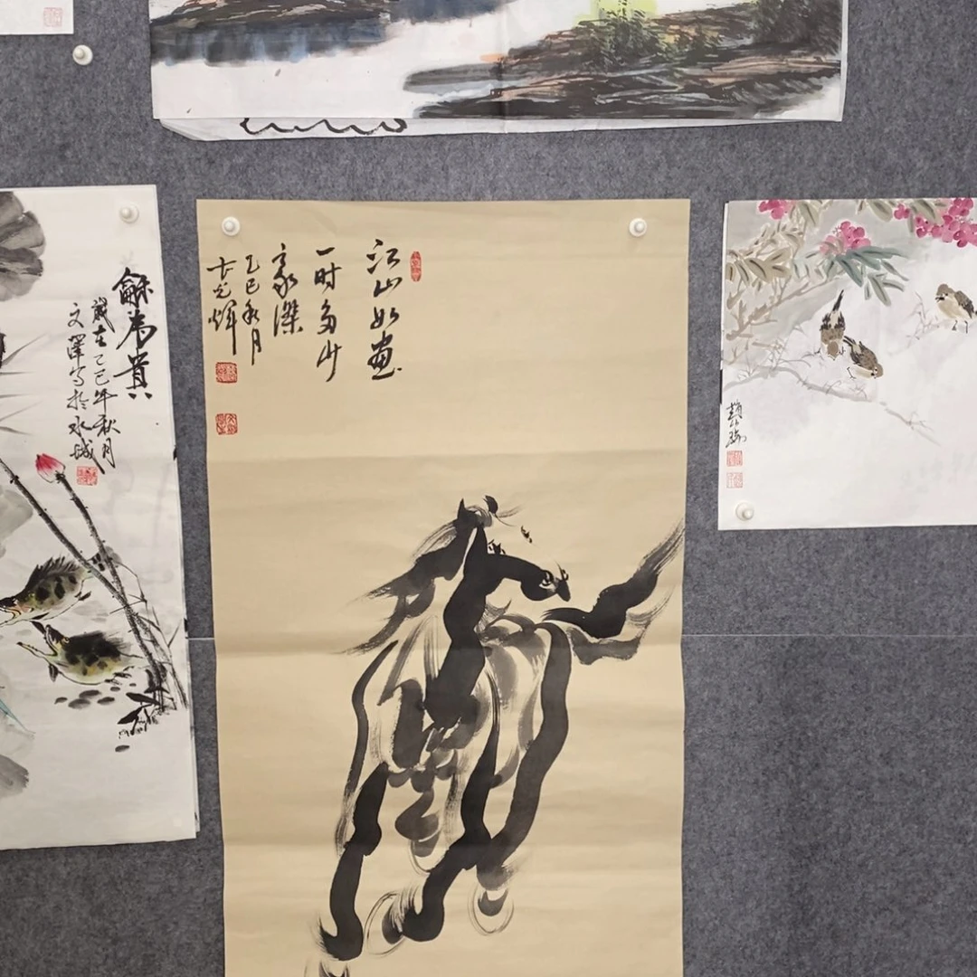 国画手写手绘国画作品112