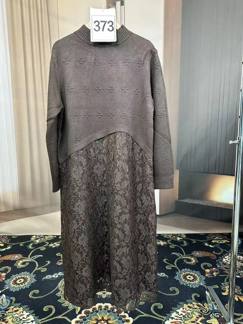 373大码贵妇女装韩版连衣裙