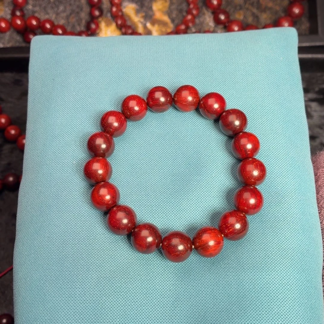 乐***昂手串/手链小叶紫檀原汁原味金星款