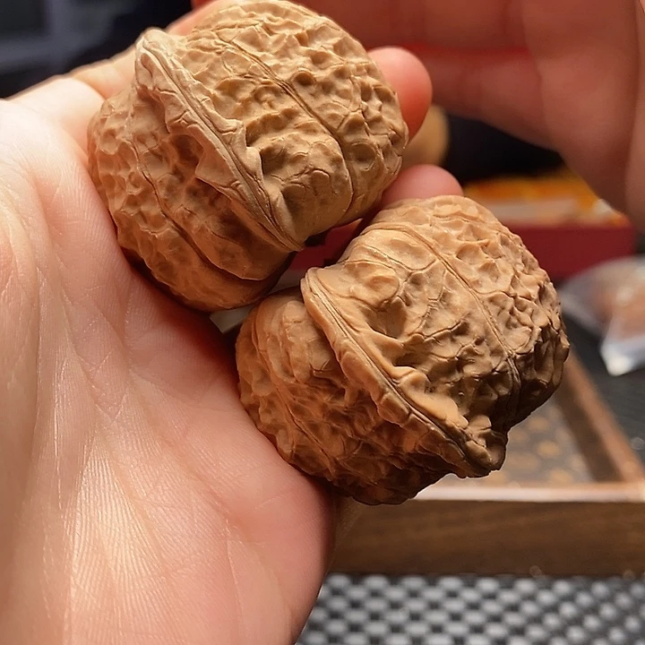 桃核把件43尺南瓜