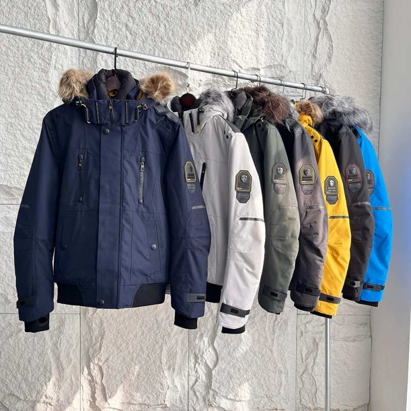 重磅大牛！抗寒-30°！北美极地保暖防水御寒派克可拆卸毛领棉服