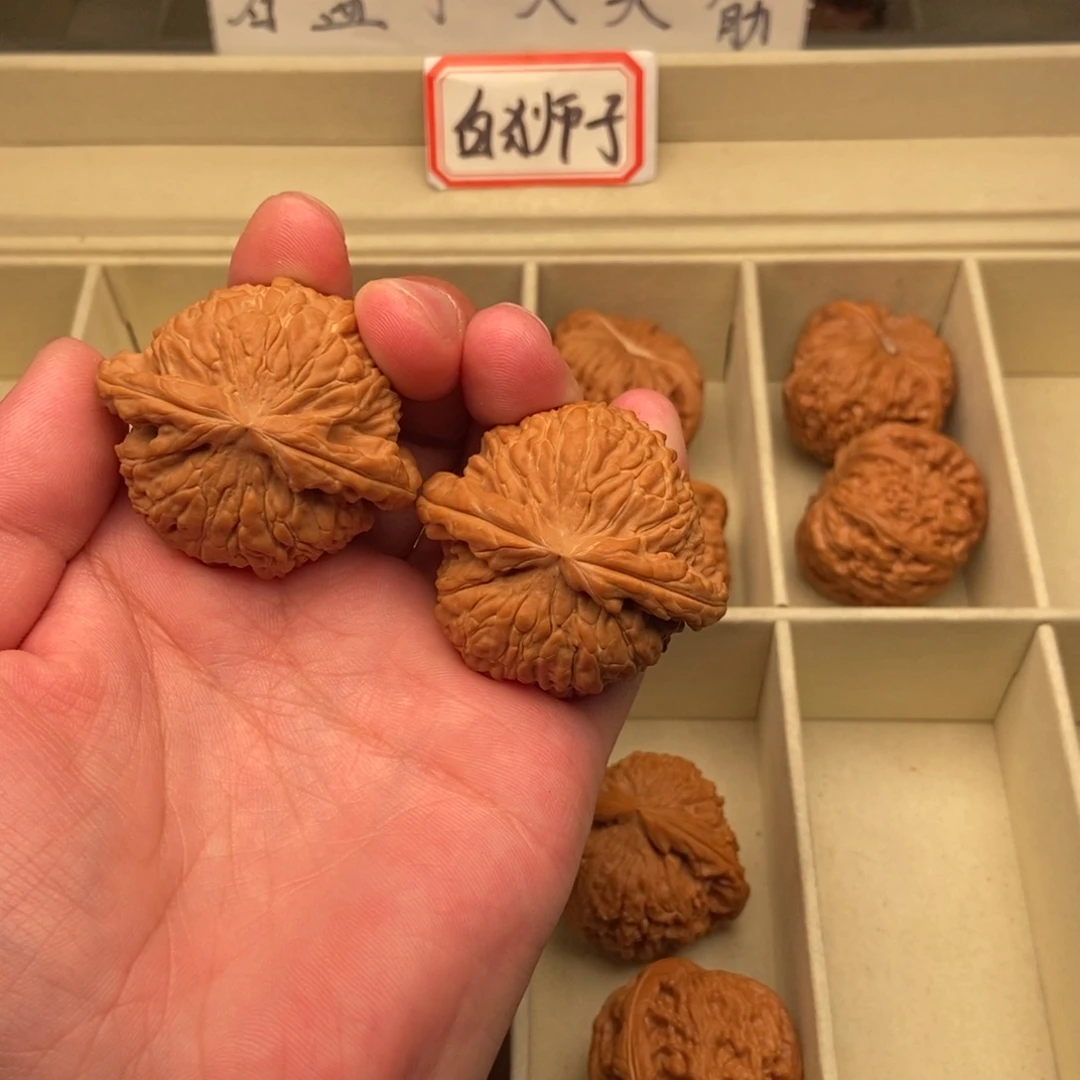 把件文玩核桃球白(45尺寸)