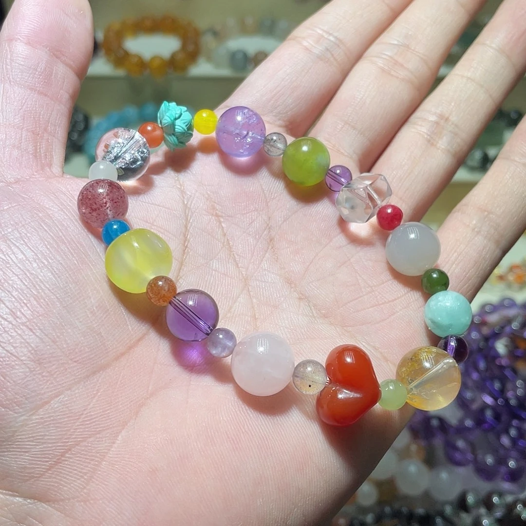 未镶嵌手链水晶手链