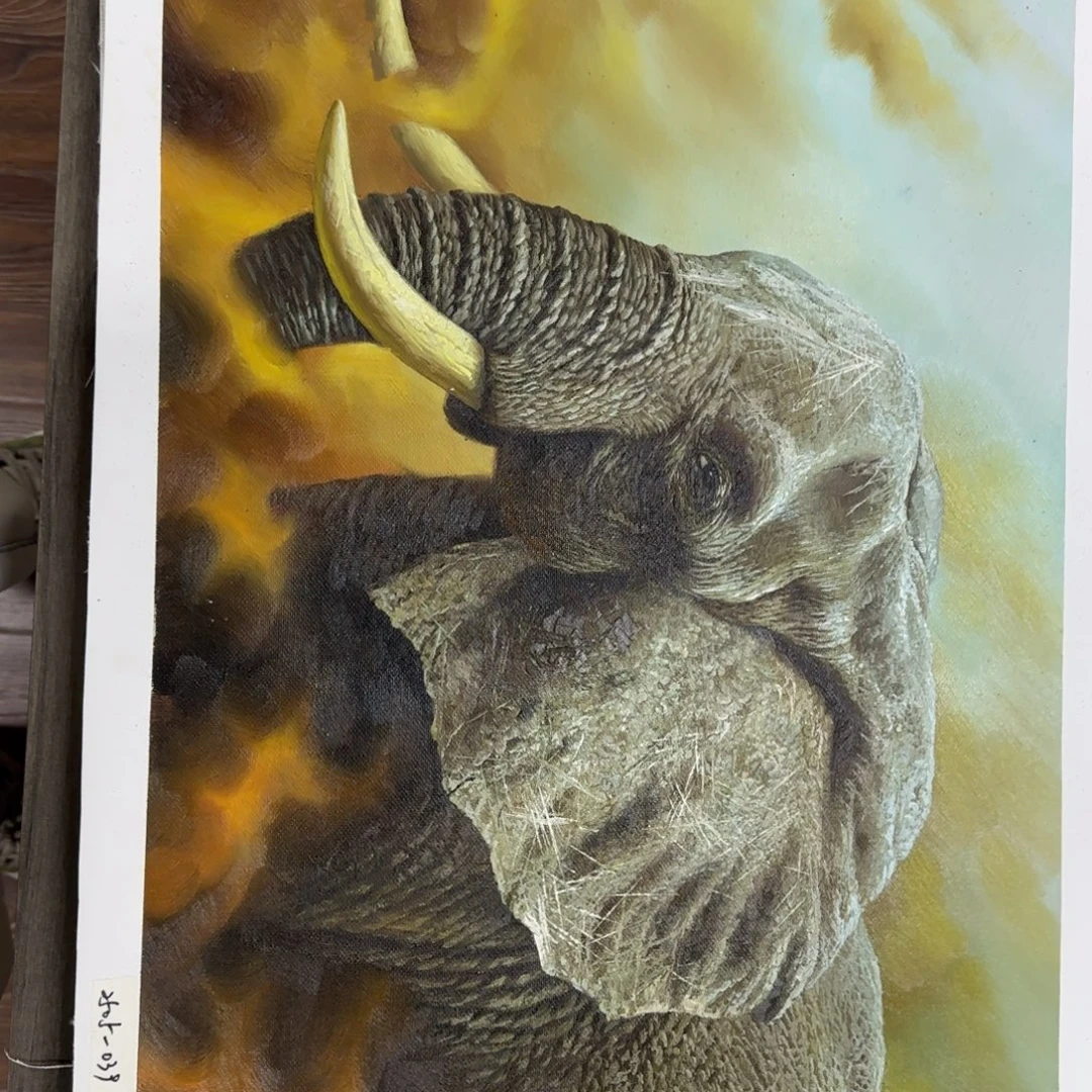 油画加油加油努力加油加油