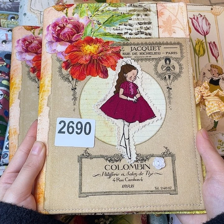 织绣A5活页不加纸2690