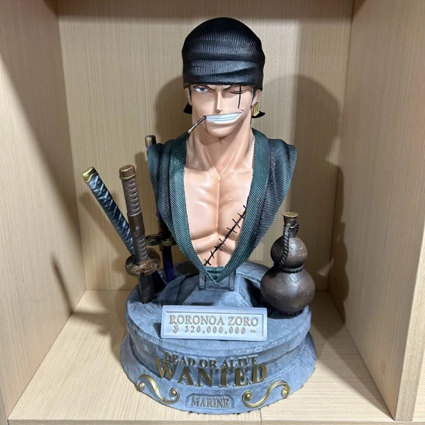 海贼王GK 索隆 树脂材质 半身胸像 航海王手办雕像礼物