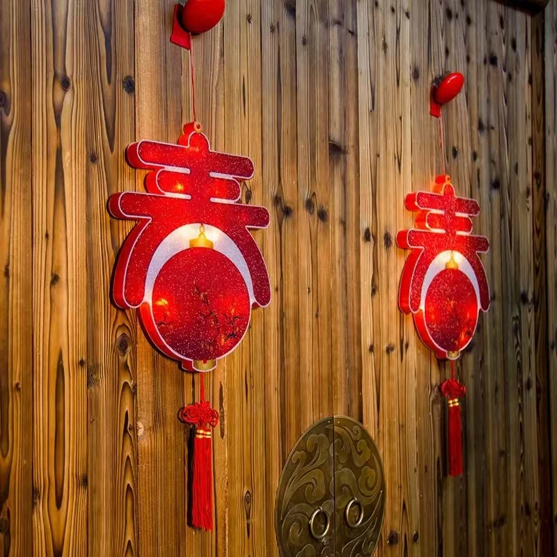 （超有钱百货专属）春字款灯笼  发一对