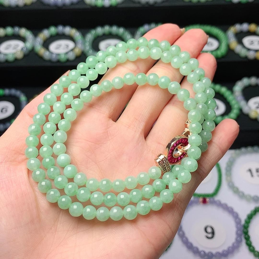 未镶嵌手链翡翠翡翠