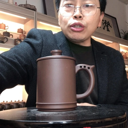 茶杯紫泥三才杯容量400