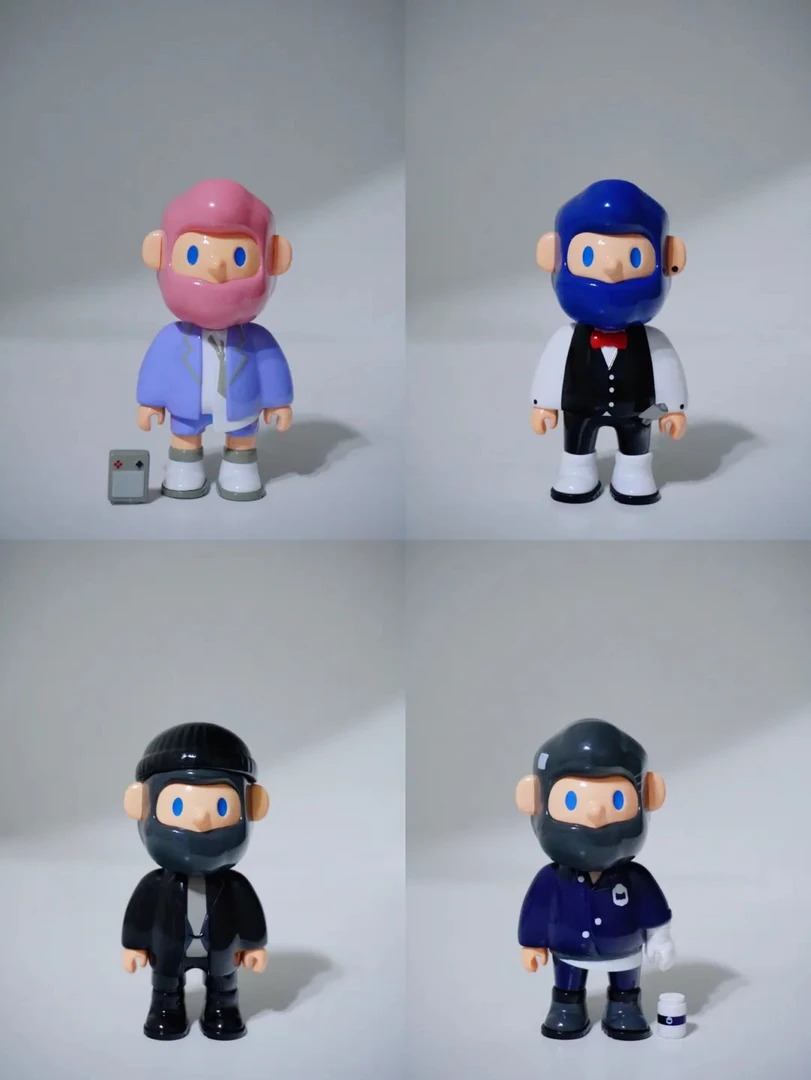 正版BOB四代真相与谎言系列手办男生潮玩桌面摆件