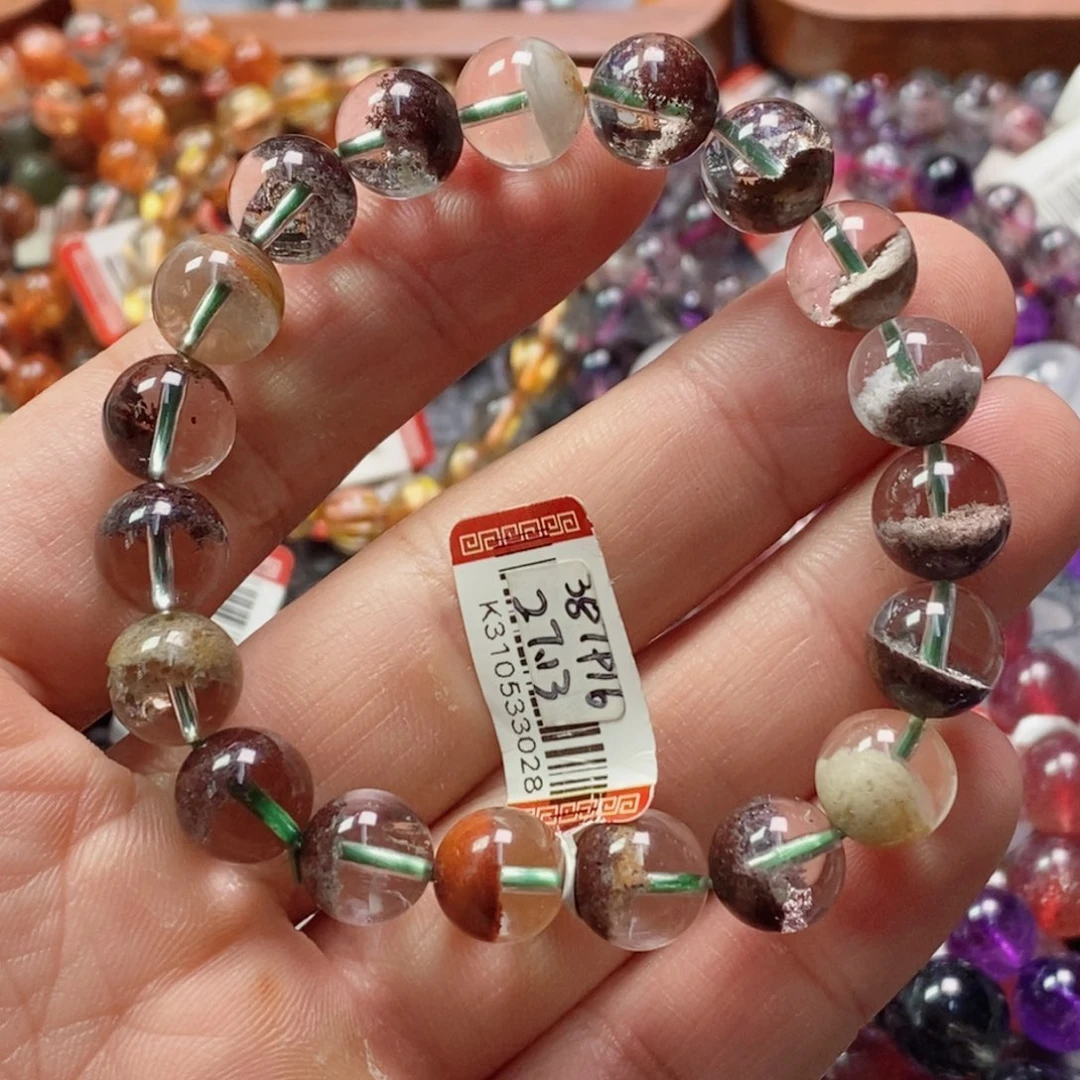 未镶嵌水晶手串天然