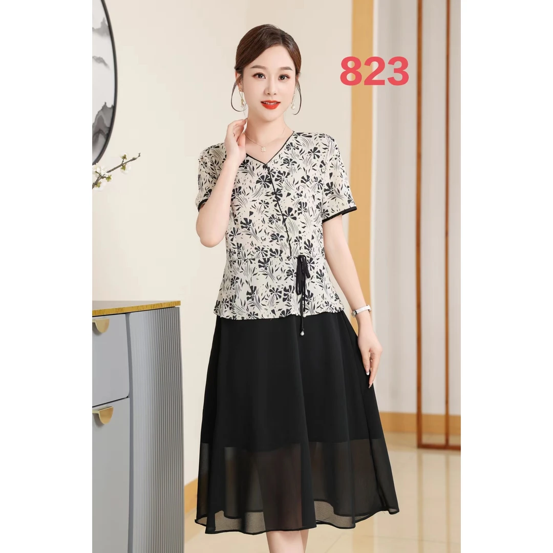 8230-26新款舒适时尚休闲连衣裙