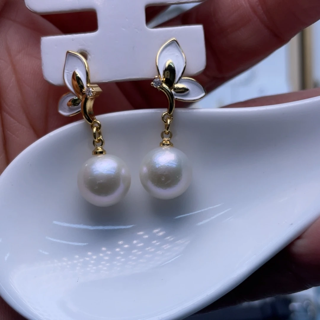 未镶嵌淡水珍珠耳饰