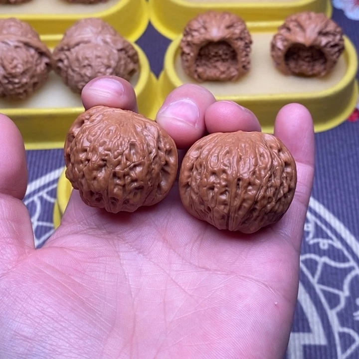 吊坠文玩核桃蝴蝶妹妹36