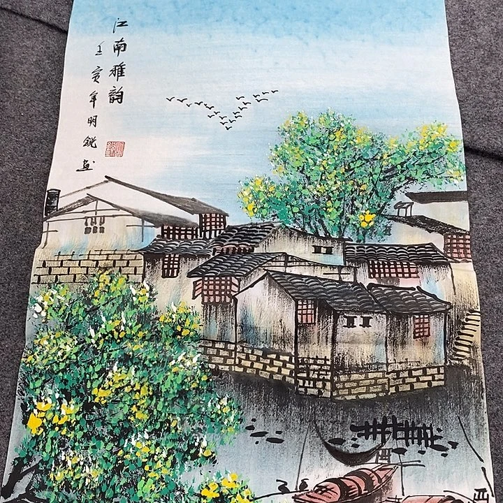 国画国画作品手绘