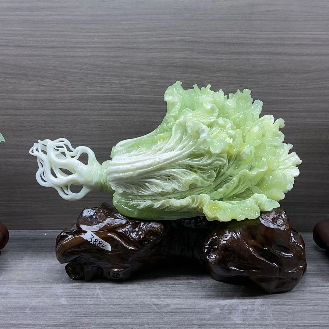 【闪购商品】蛇纹石玉（覆膜）珠宝奇石未镶嵌