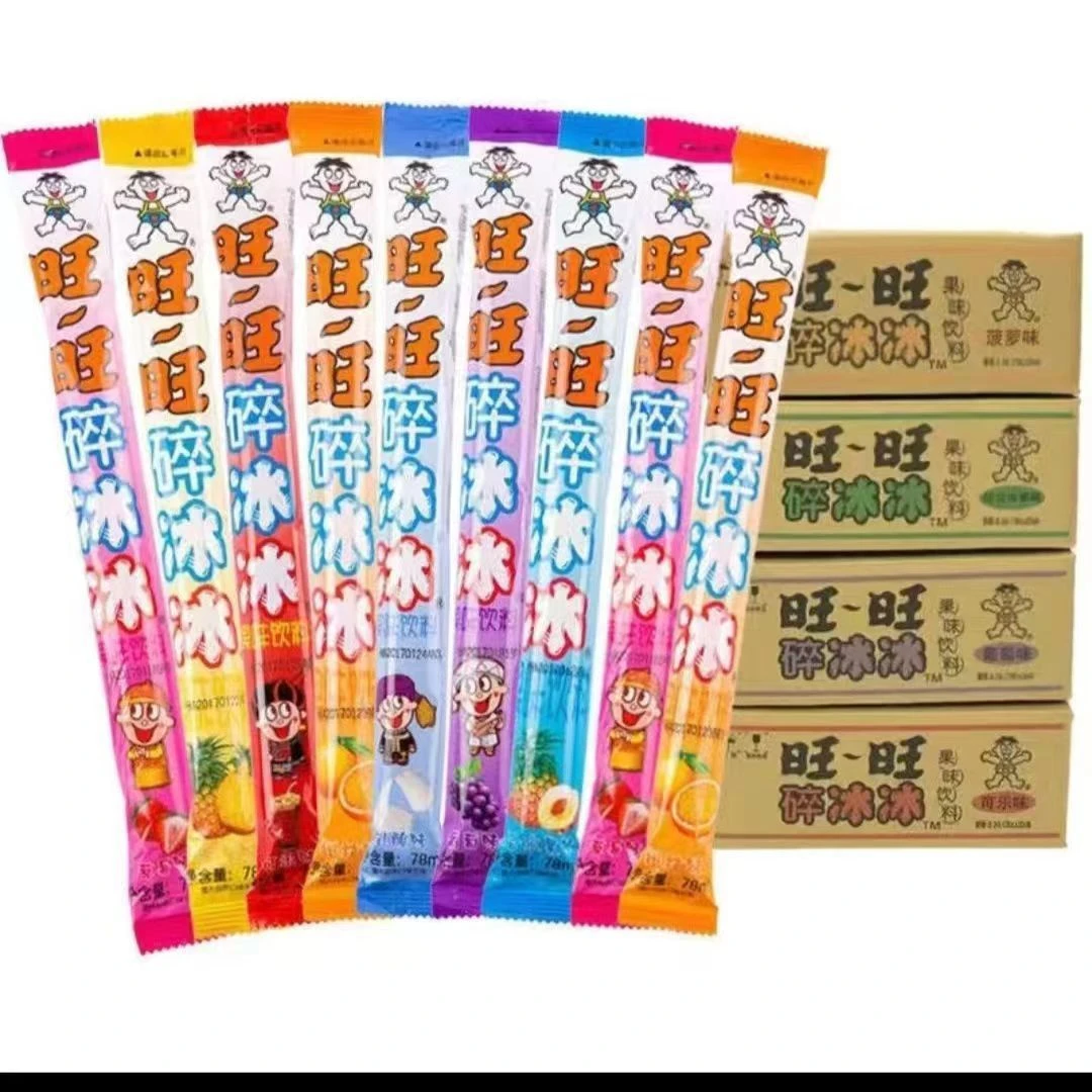 旺旺碎碎冰78ml夏日果味饮料可吸饮料儿童休闲怀旧零食新货冰淇淋