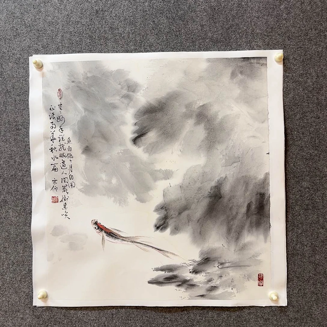 国画谢宗伯老师手绘作品